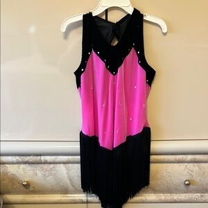 Pink and Black Kids Costume